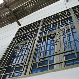 武漢小區(qū)鋁合金焊接一體窗花工廠